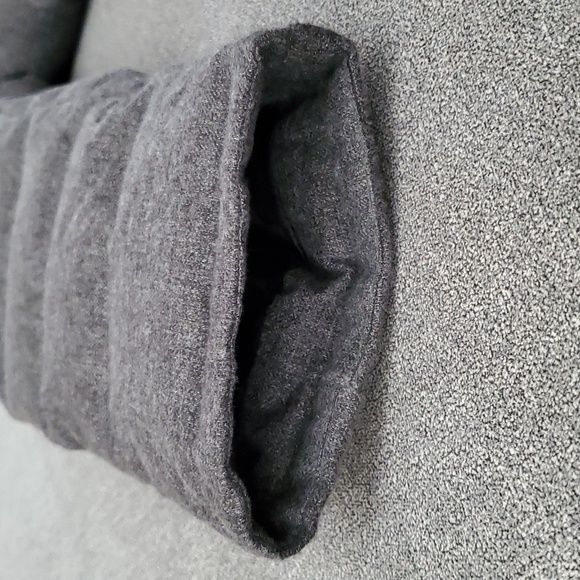 🆕️ VINCE CAMUTO Men's Gray Flannel Quilted Down & Feather Jacket SIZE: M - Picture 4 of 16